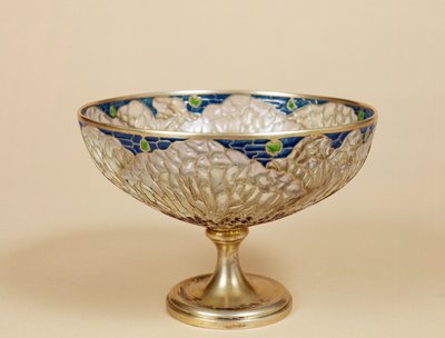 Plique-à-jour Cup, c.1900 by Eugene Feuillatre